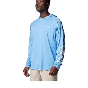 Columbia Blue Long Sleeve Hoodie